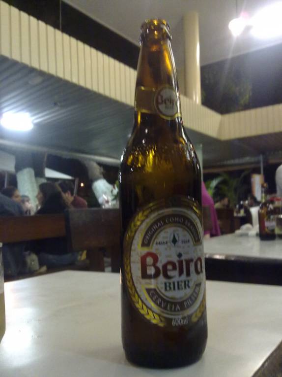 Cerveja Beira, de fabricação própria do Bar/Botecão Beirute, em Brasília - DF